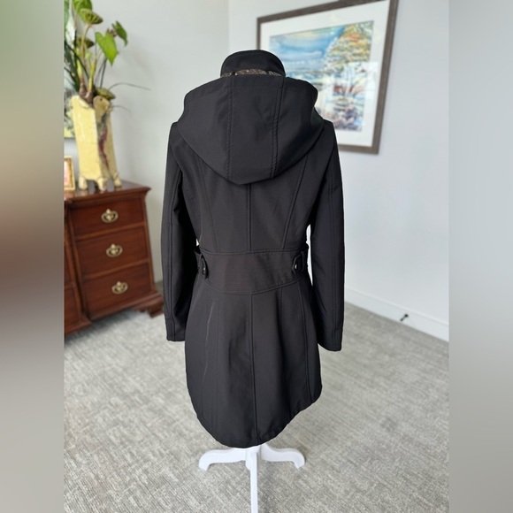 Liz Claiborne All Weather Midweight Softshell Black Jacket Small Bella Swan rain - Picture 4 of 13
